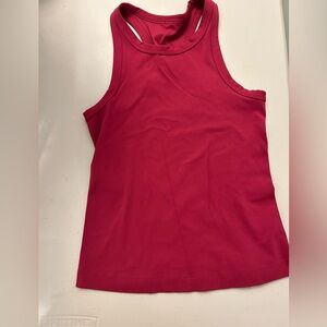 Lululemon Athletica  Magenta Dark Red Tank Top